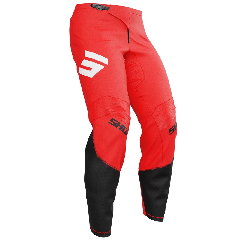 Motocross housut Shot Draw Private punainen