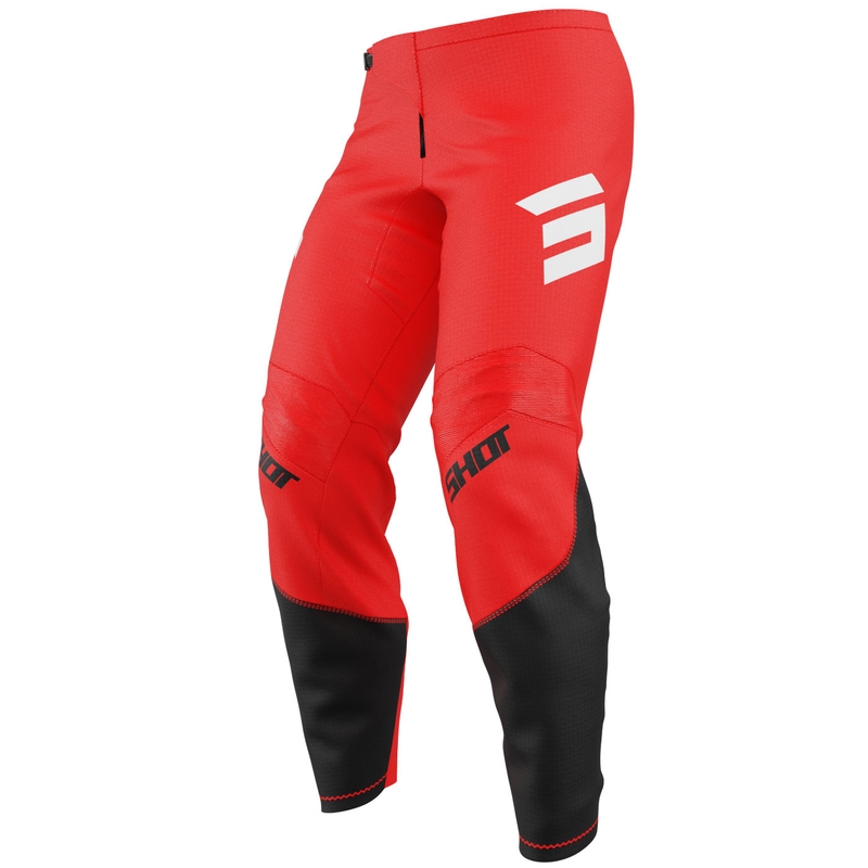 Motocross housut Shot Draw Private punainen