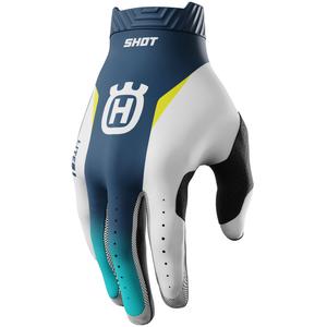 Motocross-hanskat Shot Lite HVA 26 sininen