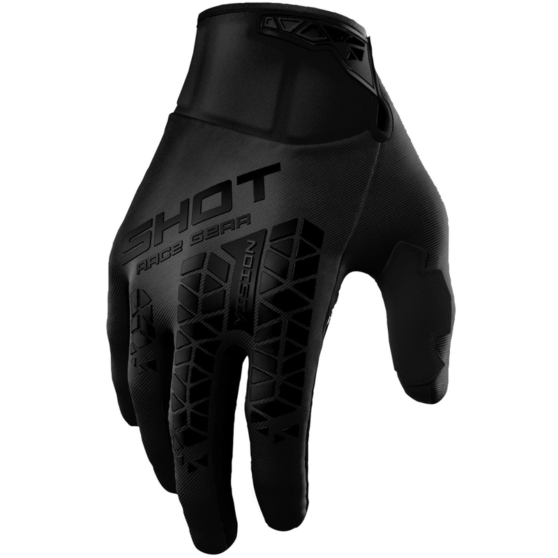Motocross käsineet Shot Vision Tech musta