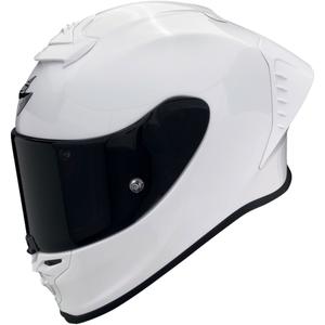 Integroitu moottoripyöräilykypärä Scorpion EXO-R1 EVO AIR FIM Racing #1 Solid Pearl White