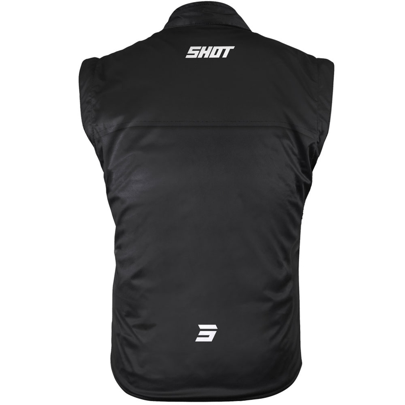 Moottoripyöräliivi Shot Bodywarmer Calm musta