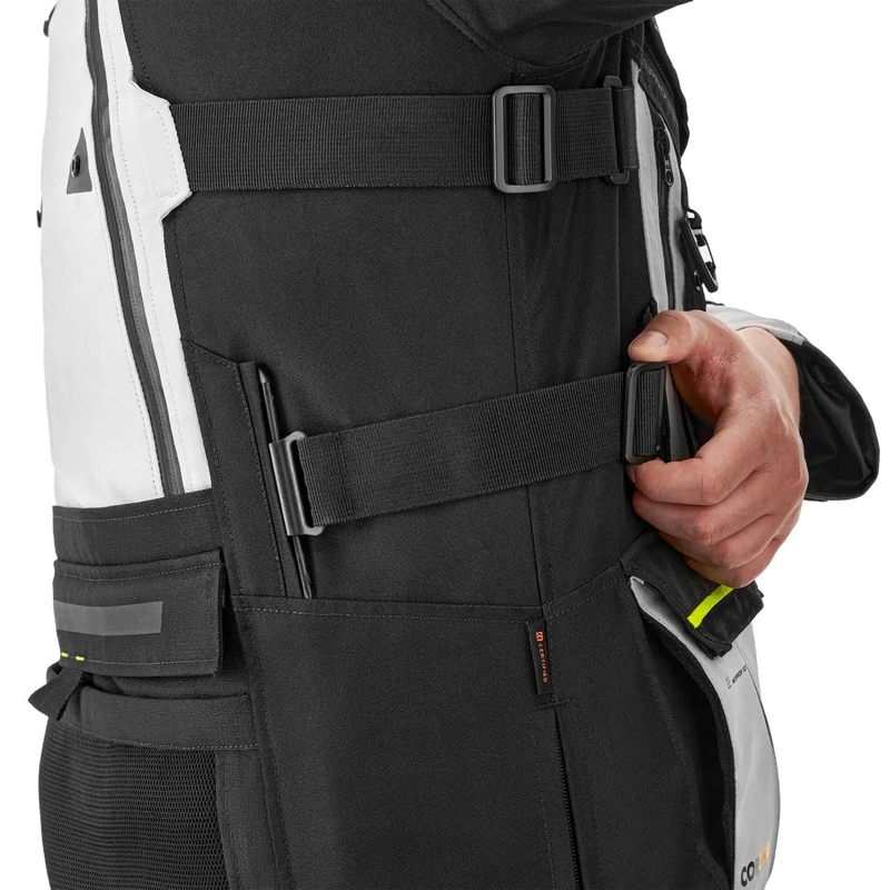 Moottoripyörätakki Shima Tracker harmaa