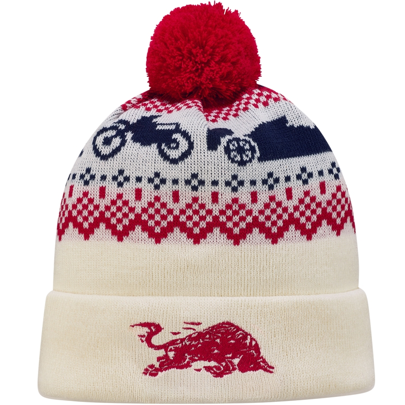 Red Bull XMAS Beanie valkoinen ja punainen