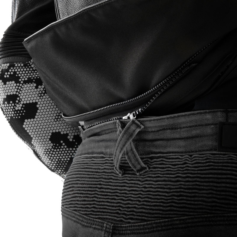 Rebelhorn Revolt yksikerroksiset mustat moottoripyöräfarkut