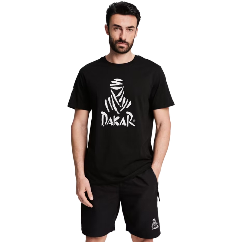 T-paita Dakar DES LOGO25 musta
