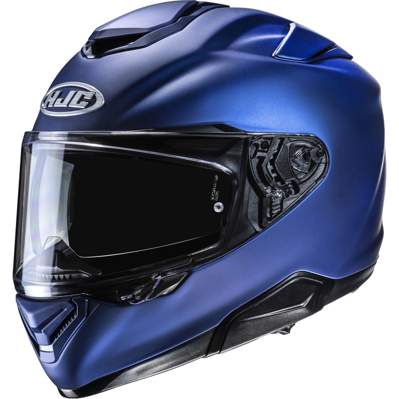 Integraalinen moottoripyöräilykypärä HJC RPHA 72 Solid semi-matte metallic sininen