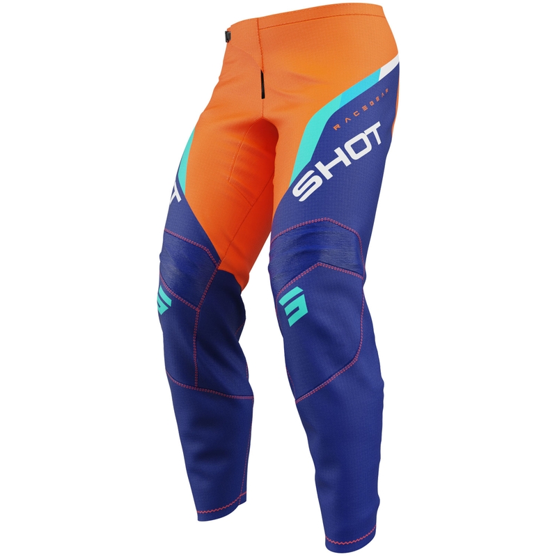 Lasten motocross-housut Shot Draw Daytona oranssi Shot Draw Daytona oranssi