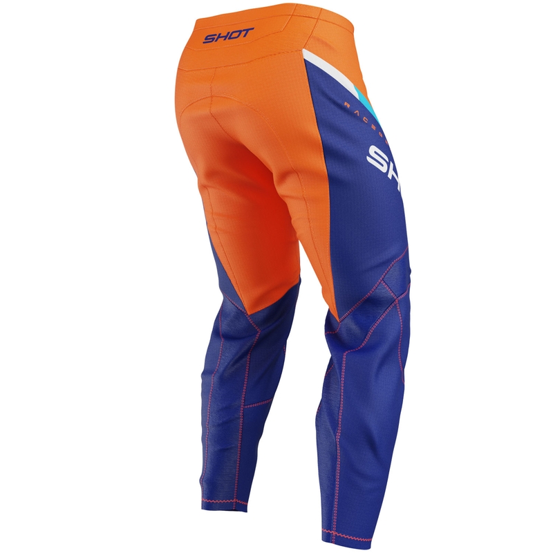 Lasten motocross-housut Shot Draw Daytona oranssi Shot Draw Daytona oranssi