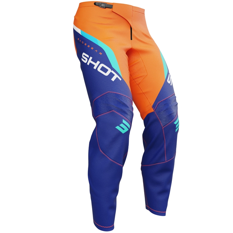 Lasten motocross-housut Shot Draw Daytona oranssi Shot Draw Daytona oranssi