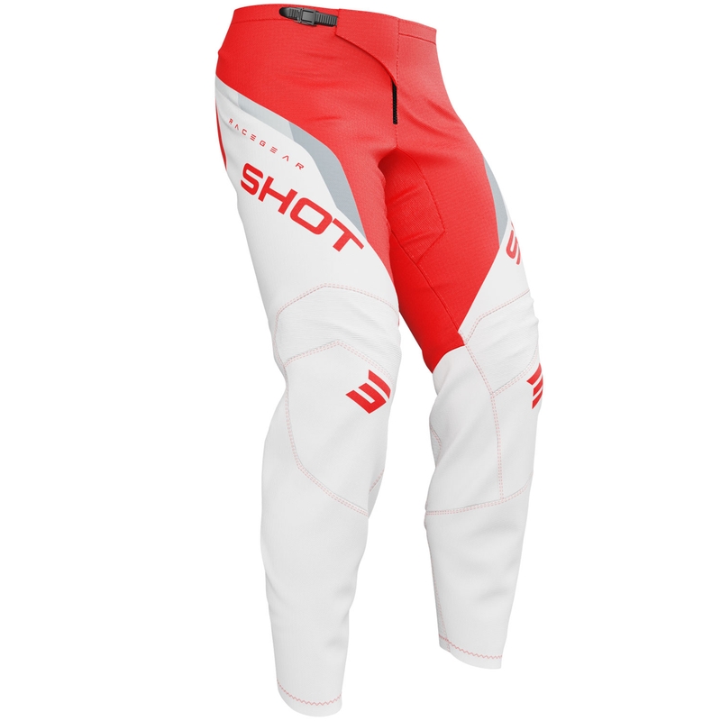 Lasten motocross housut Shot Draw Daytona punainen