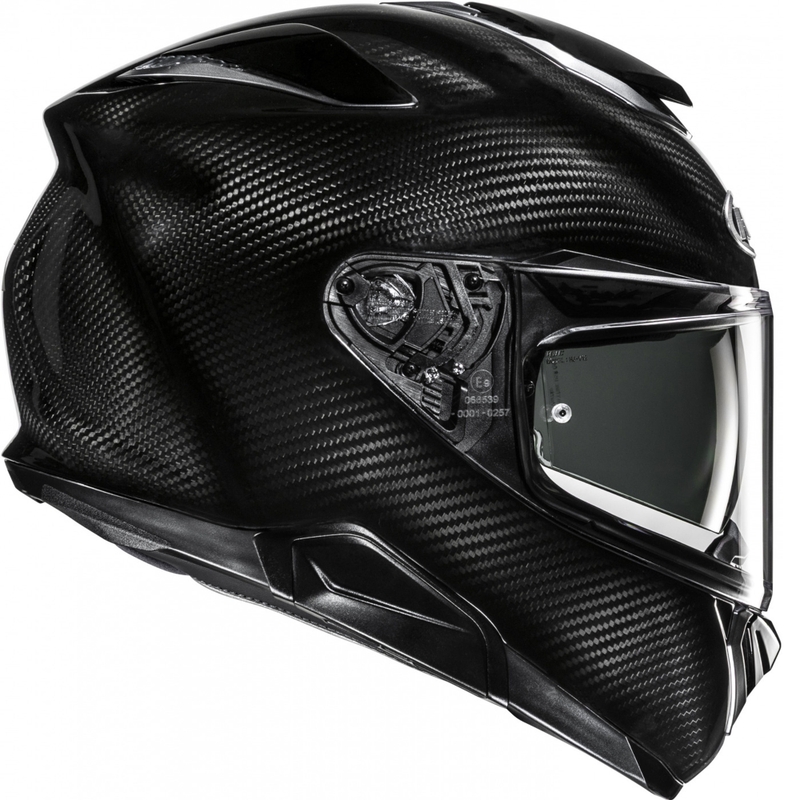 HJC RPHA 72 Carbon Solid Black Integral moottoripyöräilykypärä