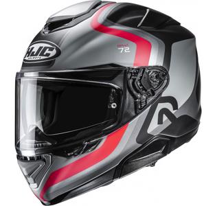 Integroitu moottoripyöräkypärä HJC RPHA 72 Ernem MC1SF musta-harmaa-punainen