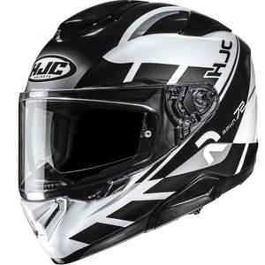 Integroitu moottoripyöräilykypärä HJC RPHA 72 Value MC5 musta ja valkoinen