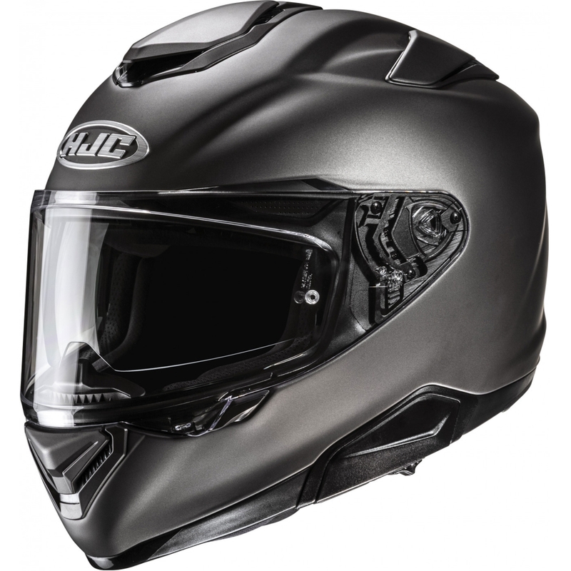 Integroitu moottoripyöräilykypärä HJC RPHA 72 Solid semi-matte titanium