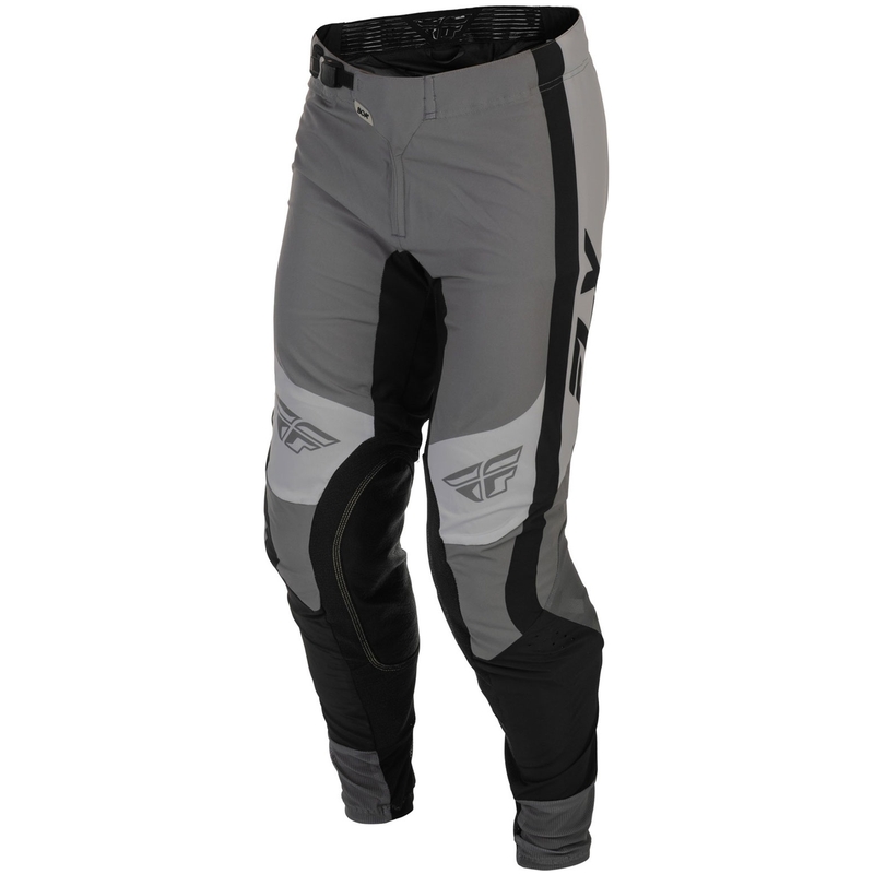 Motocross-housut FLY Racing Lite harmaa-musta