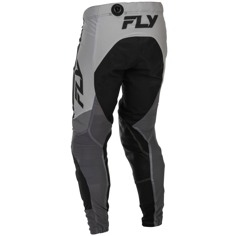 Motocross-housut FLY Racing Lite harmaa-musta
