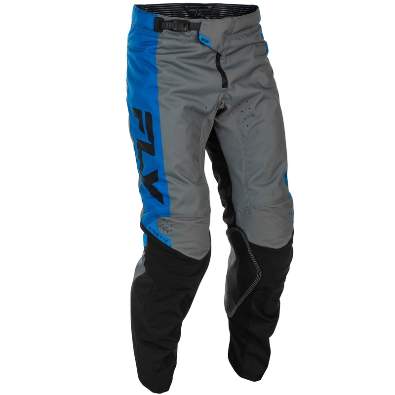 Motocross housut FLY Racing - USA Kinetic sininen-harmaa-musta