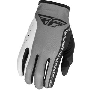 Motocross hanskat FLY Racing - USA Lite harmaa-musta