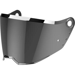 Plexi Airoh Commander 2 kypärään hopea peili