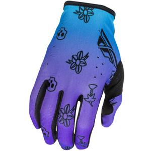 Motocross hanskat FLY Racing - USA Lite Outline violetti-sininen-musta
