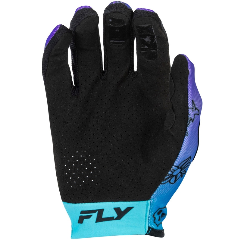 Motocross hanskat FLY Racing - USA Lite Outline violetti-sininen-musta