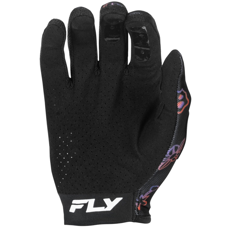 Motocross hanskat FLY Racing - USA Lite Outline musta-punainen-violetti