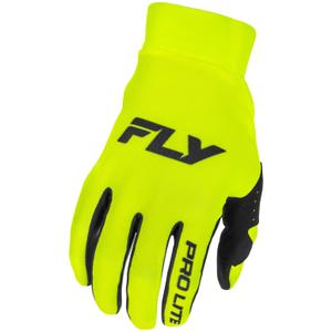 Motocross hanskat FLY Racing - USA Pro Lite hi-vis-musta