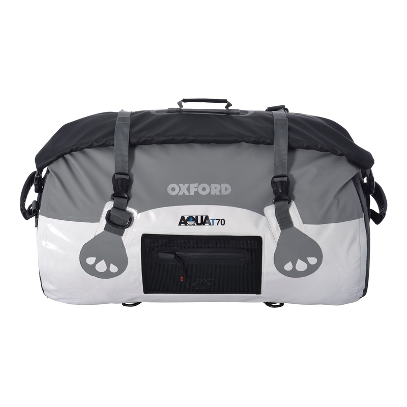 Vodotěsný vak Oxford Aqua70 Roll Bag bílo-šedý