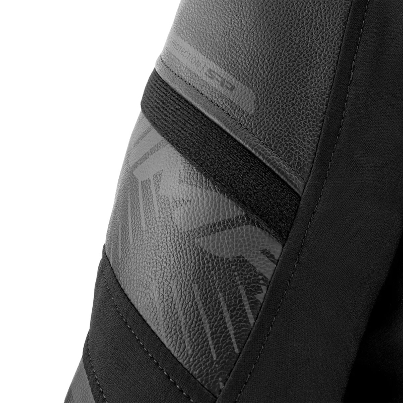 Shima Bandit 2.0 Musta nahkainen moottoripyörä takki