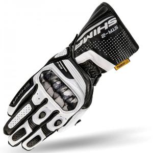 Käsineet Shima STR-2 valkoinen-musta