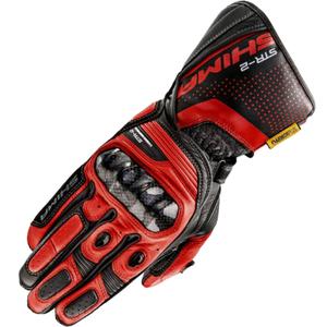 Shima STR-2 mustapunaiset käsineet