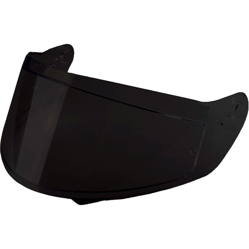 Plexi kypärille Street Racer Titan Carbon tumma