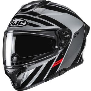 Integroitu moottoripyöräilykypärä HJC C71 Faber MC5 musta-harmaa