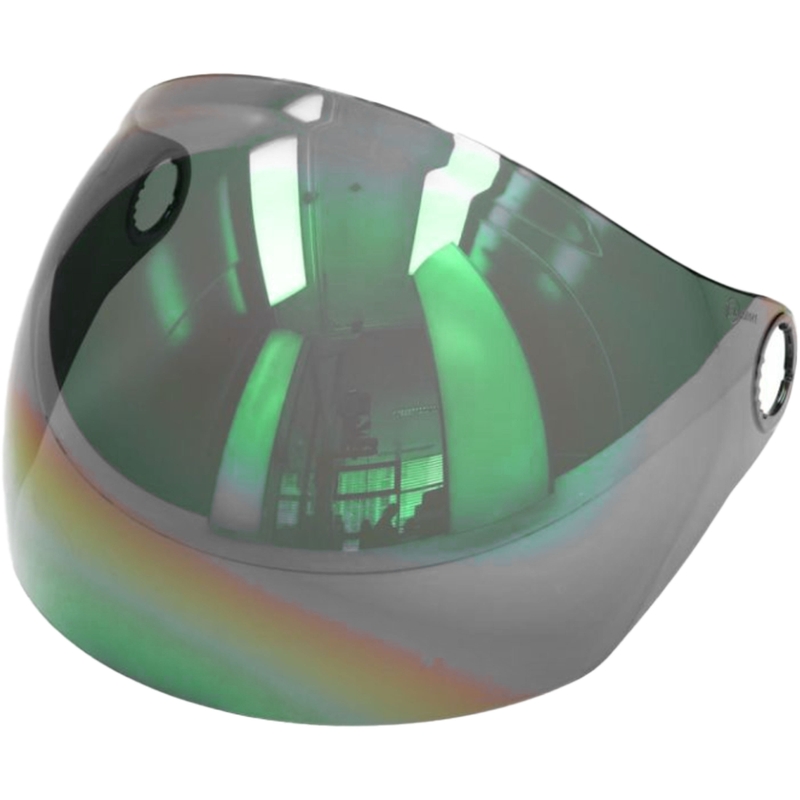 Plexi kypärille Nexx X.G30 Bubble vihreä peilattu alennusmyynti