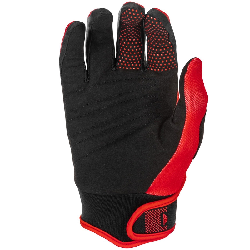 Lasten motocross hanskat FLY Racing - USA F-16 punainen-musta-valkoinen