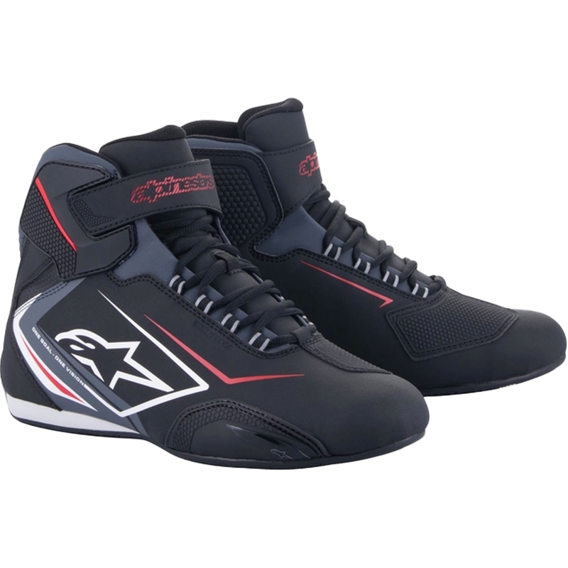 Alpinestars Sektor Vedenpitävä Musta, Valkoinen ja Harmaa Moottoripyöräilykengät