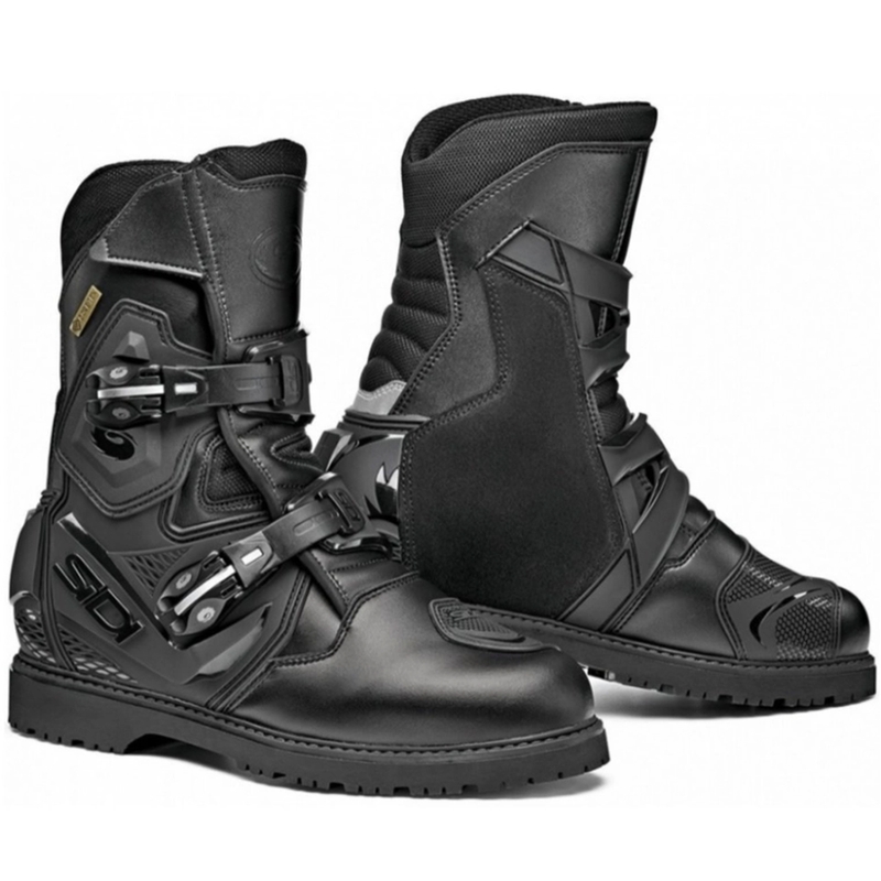 SIDI Adventure Gore-Tex 2 Mid -moottoripyöräsaappaat Mustat