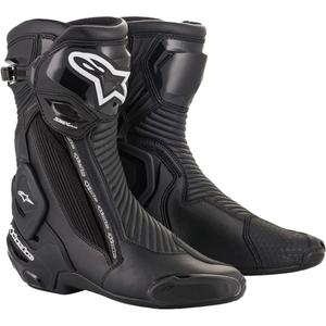 Alpinestars SMX Plus 2 moottoripyöräsaappaat musta
