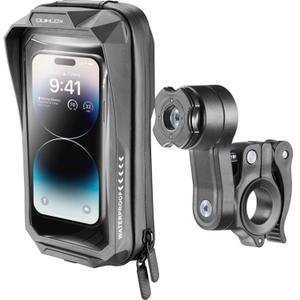 Universaali vedenpitävä matkapuhelinkotelo Interphone QUIKLOX Vedenpitävä, max. 7 "ohjaustankokiinnityksellä varustettuna