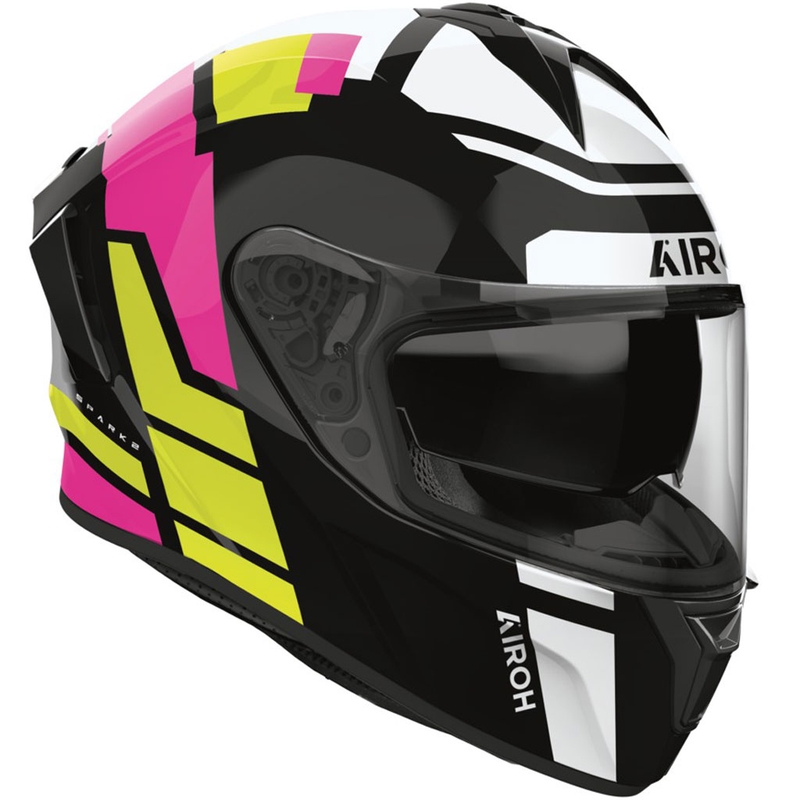 Integraalinen moottoripyöräilykypärä Airoh SPARK 2 Livery kiiltävä minttuinen