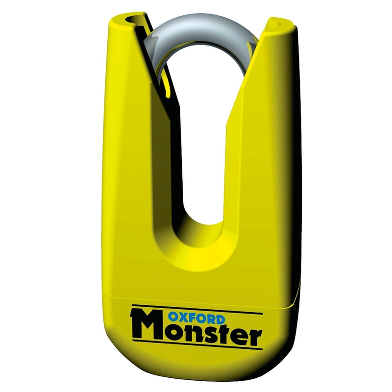 Zámek kotoučové brzdy Oxford Monster žlutý