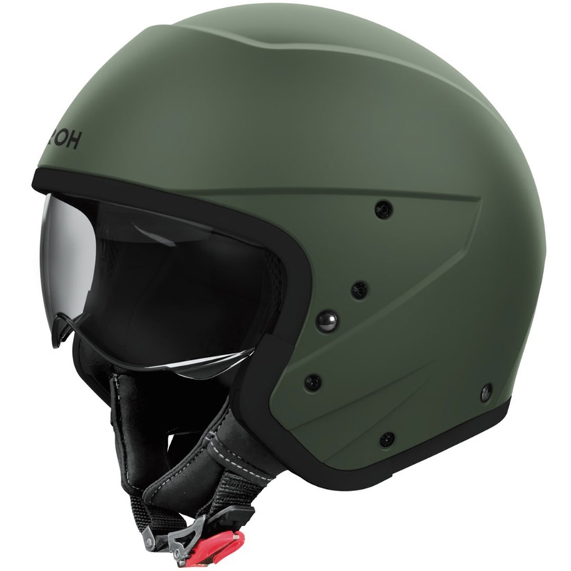 Modulaarinen moottoripyöräilykypärä Airoh J110 Väri matta khaki