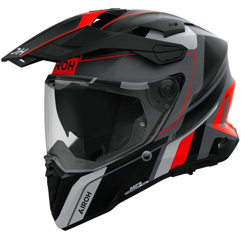Endurokypärä Airoh Commander 2 Skip mattoranssi