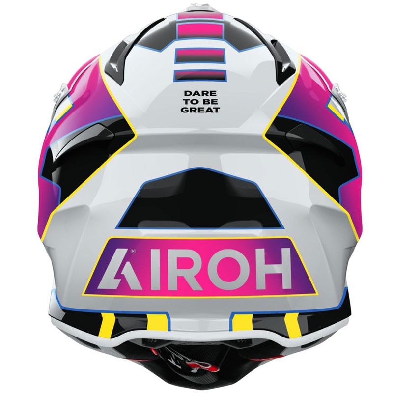 Motocross kypärä Airoh Aviator ACE 2 Sunrise kiiltävä monivärinen