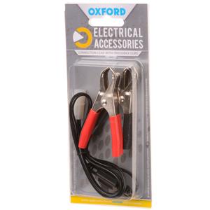 Pidennetty Oxford-kaapeli, jossa on krokotiiliklipsit