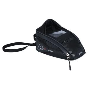 Säiliölaukku moottoripyörälle Oxford M2R musta