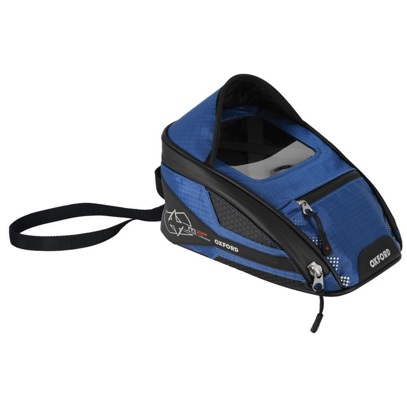 Tankbag na motocykl Oxford M2R černo-modrý