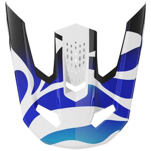 Kypärän visiiri Shot Speed Ghostille kiiltävä sininen