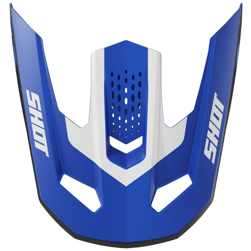 Kypärän visiiri Shot Speed Hybridille matta sininen